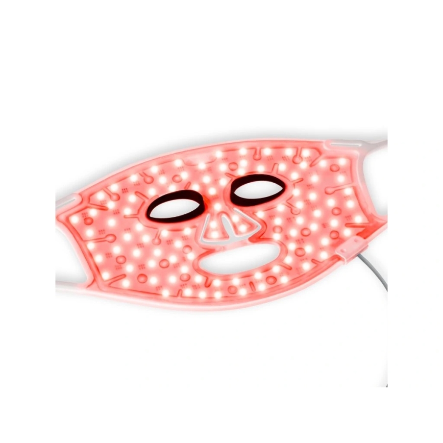 Silk’n - Masque thérapeutique LED RGB pour le visage LED/5V 2000 mAh blanc + télécommande