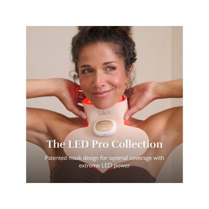 Silk’n - Masque thérapeutique à LED pour la poitrine LED/5V beige