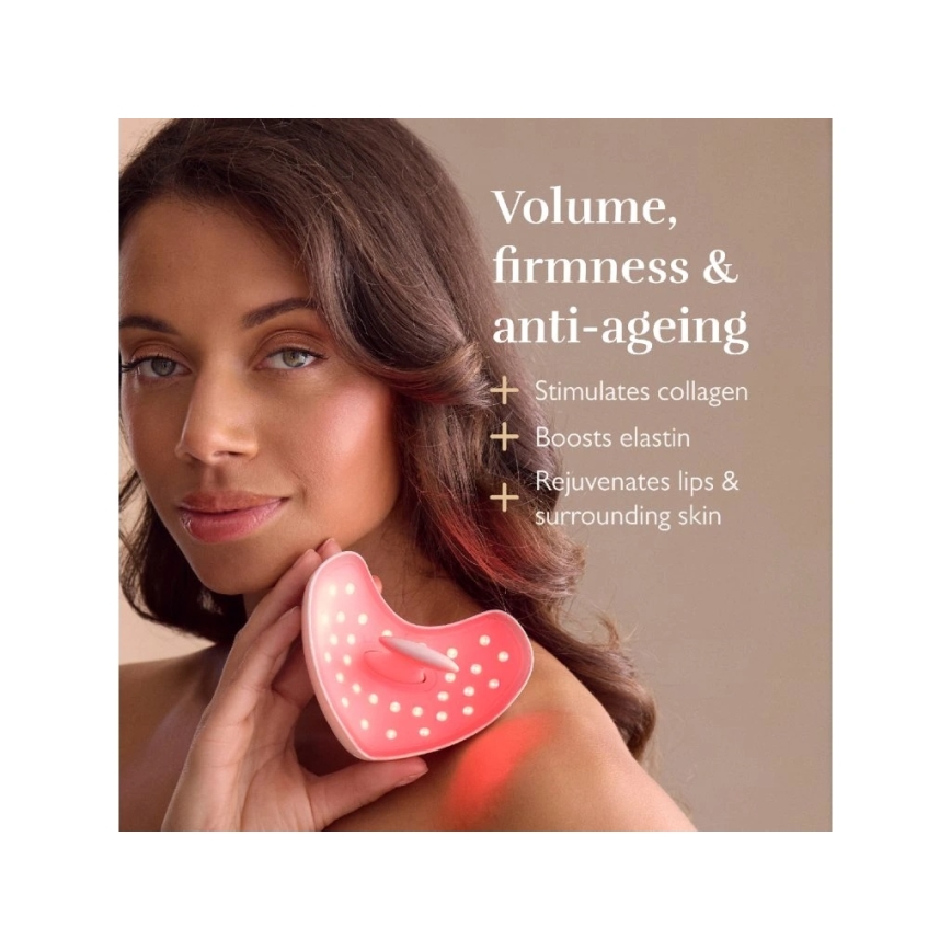 Silk’n - Masque thérapeutique pour les lèvres LED/5V 500 mAh beige