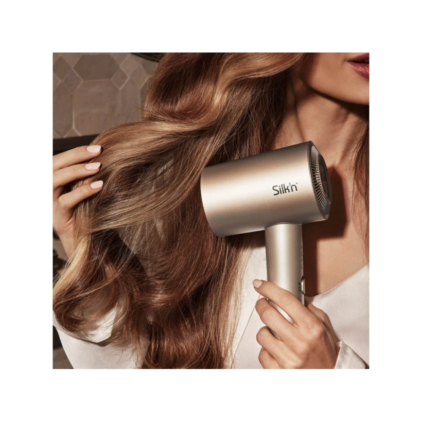 Silk’n - Sèche-cheveux SILKYAIR PRO 1600W/230V doré