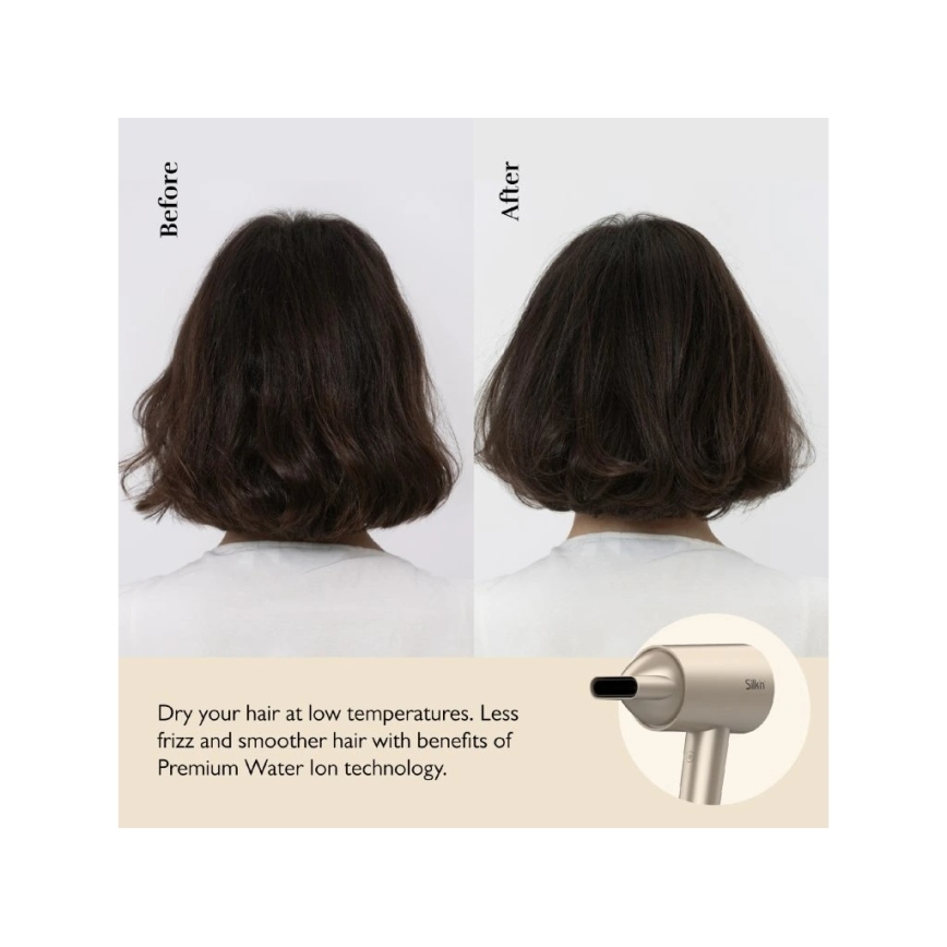 Silk’n - Sèche-cheveux SILKYAIR PRO 1600W/230V doré