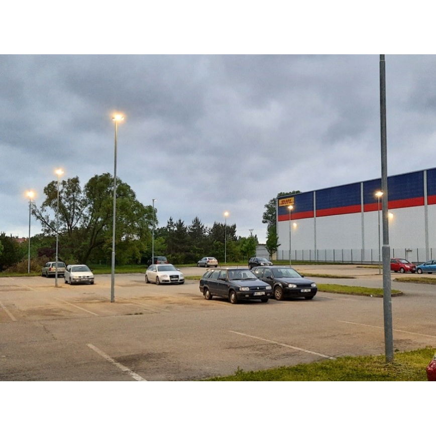 Sinclair - Lampadaire LED/60W/230V 3000K IK08 IP66 astroDIM