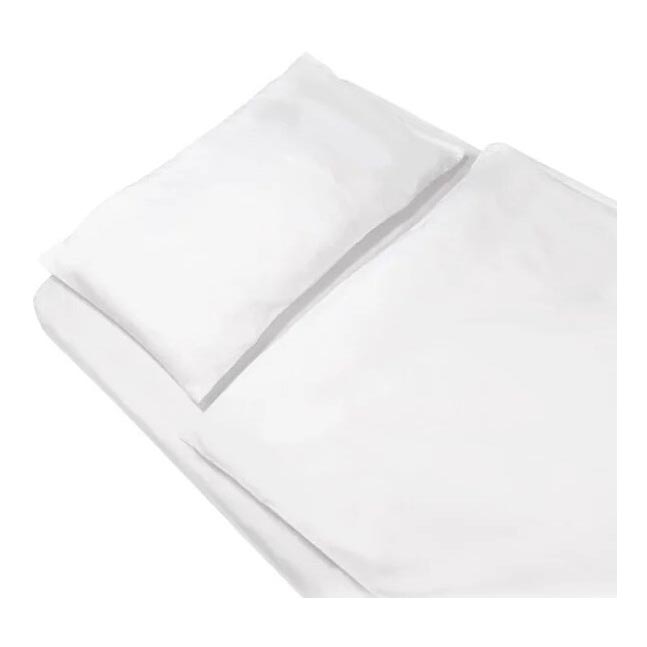 SkinPro Silver - Housse de couette antibactérienne 100x135 cm blanche