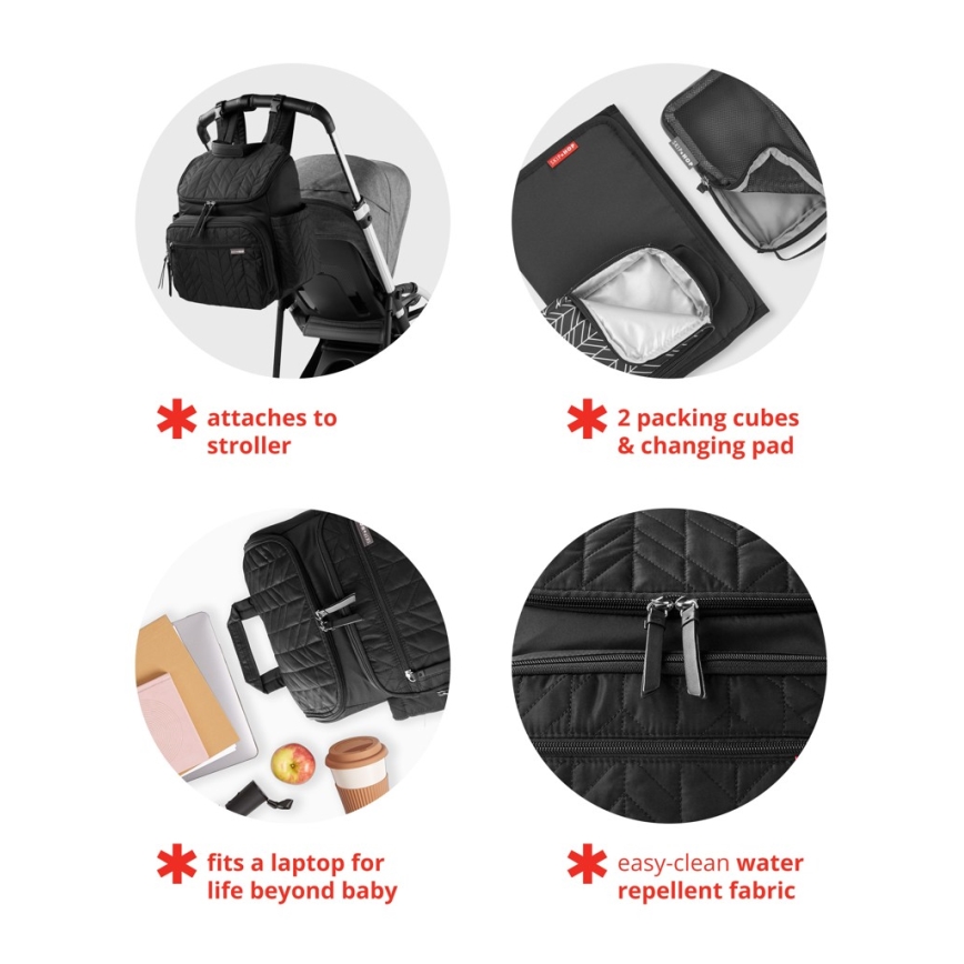 Skip Hop - Sac à dos à langer pour poussette FORMA Chocolate