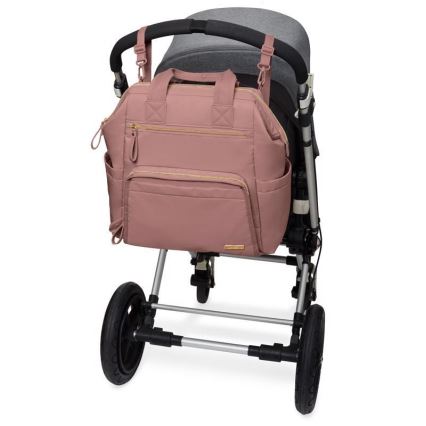 Skip Hop - Sac à dos à langer pour poussette MAINFRAME Dusty rose