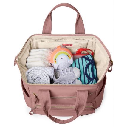 Skip Hop - Sac à dos à langer pour poussette MAINFRAME Dusty rose