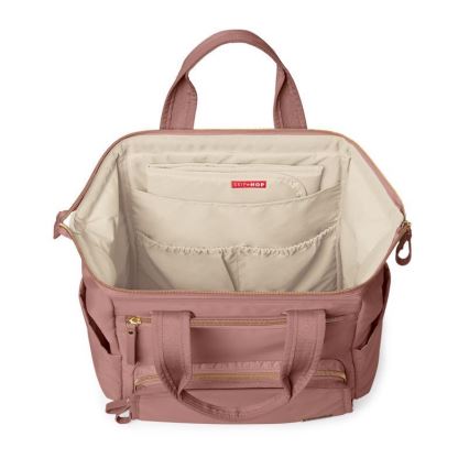 Skip Hop - Sac à dos à langer pour poussette MAINFRAME Dusty rose