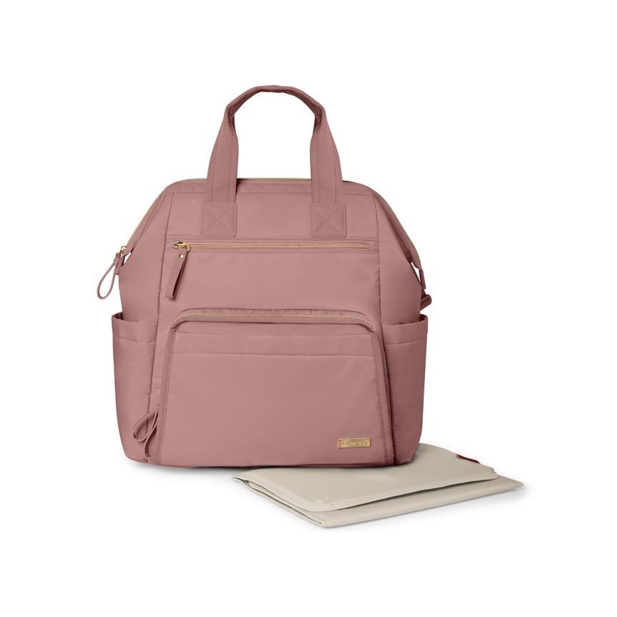 Skip Hop - Sac à dos à langer pour poussette MAINFRAME Dusty rose