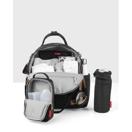 Skip Hop - Sac à dos à langer 6 en 1 SUITE SET noir pour poussette