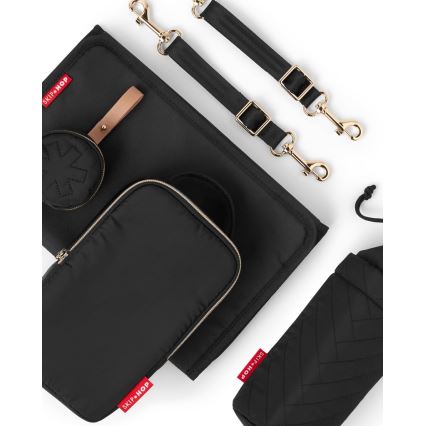 Skip Hop - Sac à dos à langer 6 en 1 SUITE SET noir pour poussette