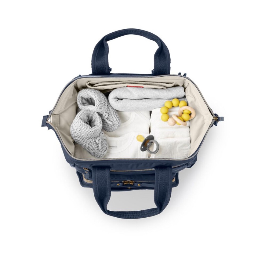 Skip Hop - Sac à dos à langer pour poussette MAINFRAME Bleu minuit