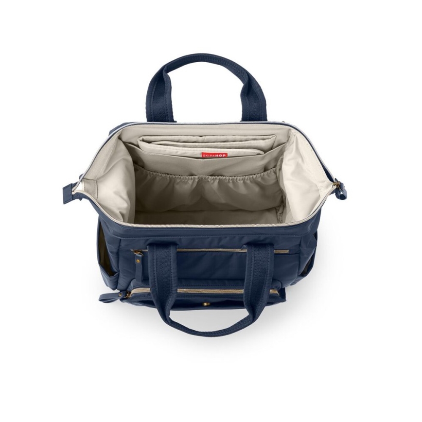 Skip Hop - Sac à dos à langer pour poussette MAINFRAME Bleu minuit
