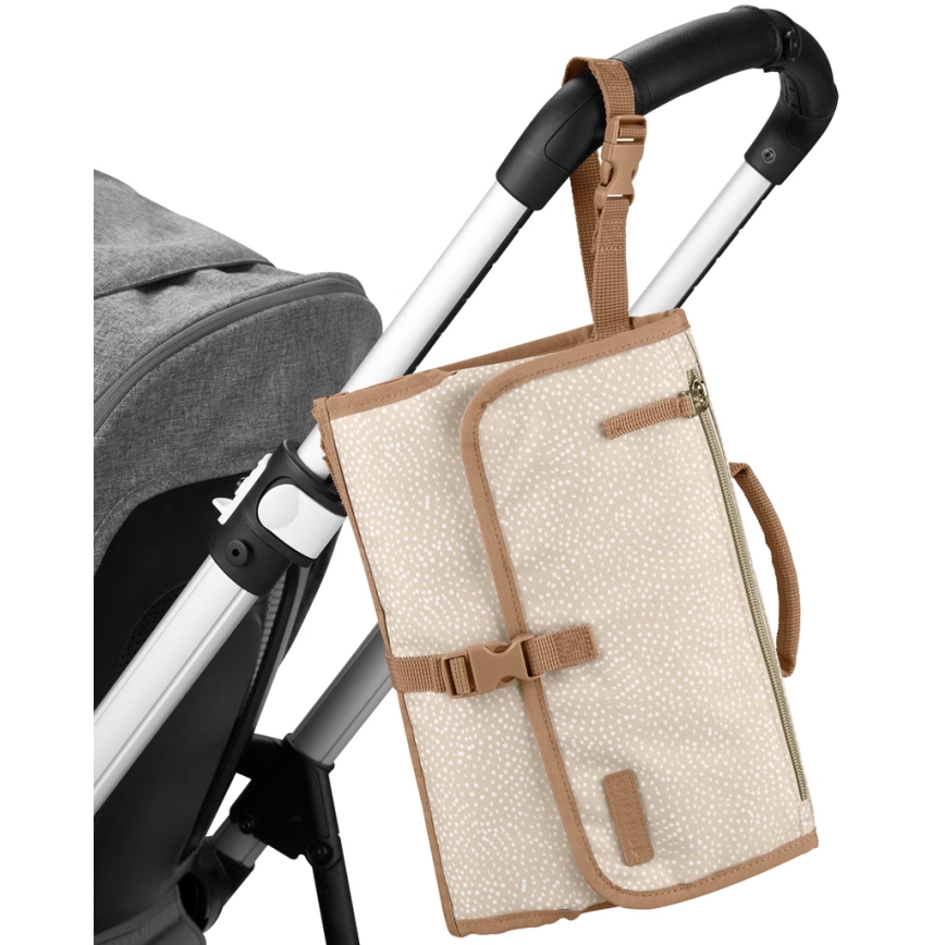 Skip Hop - Tapis à langer de voyage et sac 2 en 1 PRONTO beige