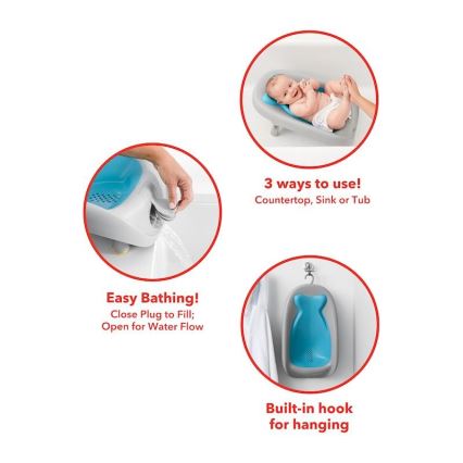 Skip Hop - Transat de bain MOBY bleu