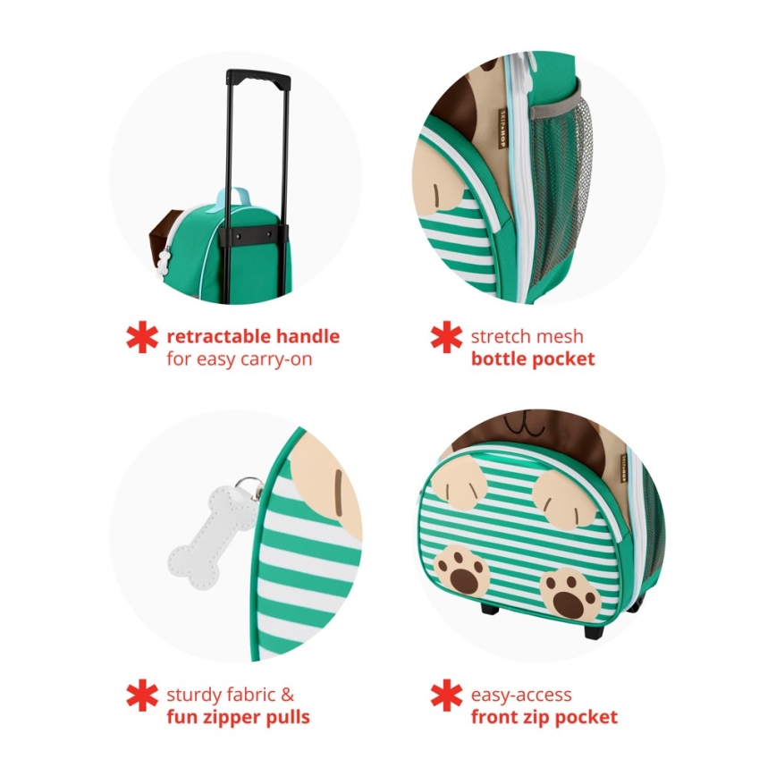 Skip Hop - Valise de voyage enfant ZOO carlin