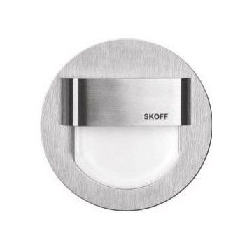 Skoff - Luminaire d'escalier LED RUEDA 0,8W/10V Chrome mat