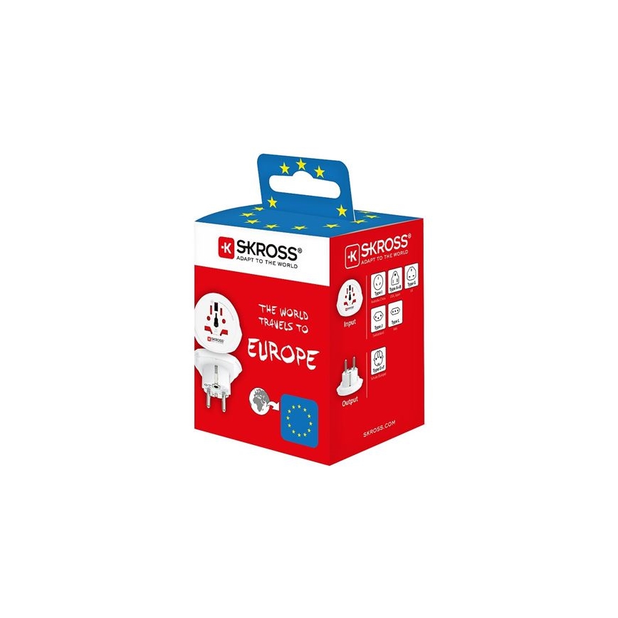 SKROSS - Adaptateur universel de voyage 230V