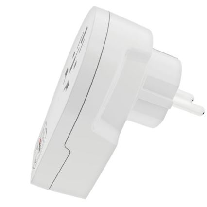 Adaptateur de voyage Europe USB C20PD pour voyageurs étrangers en République tchèque — USB‑C 20W, prise type E/F