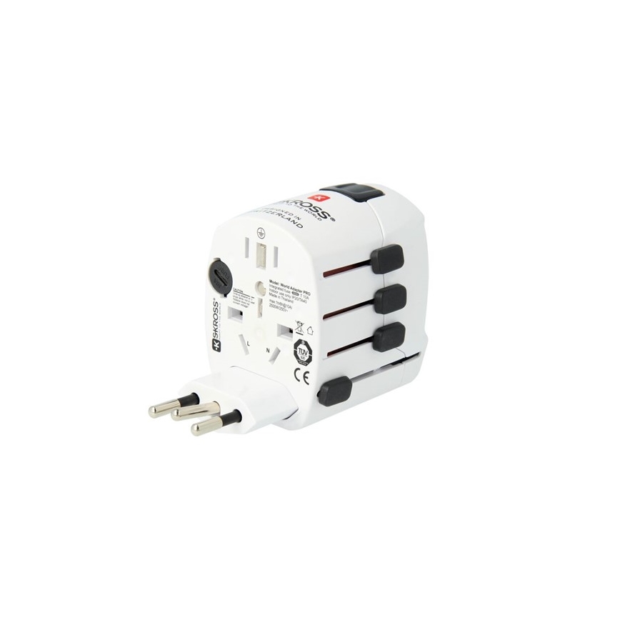 SKROSS - Adaptateur de voyage universel 6,3A