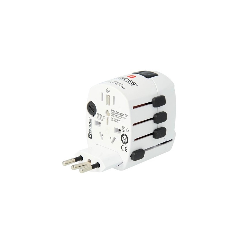 SKROSS - Adaptateur de voyage universel 6,3A