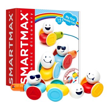 Smartmax - Kit de construction magnétique Voitures 10 pcs