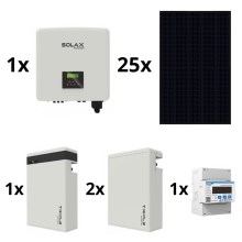 Sol. kit : SOLAX Power - 10kWp JINKO + 10kW SOLAX convertisseur 3f + batterie 17,4 kWh
