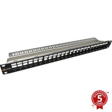 Solarix 24000100 - Panneau de brassage modulaire 19" 24 ports 1U