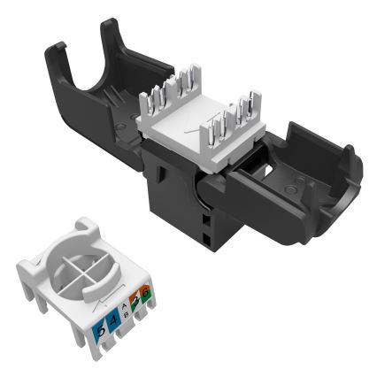 Solarix 25286701 - Connecteur autotaraudeur CAT5E UTP