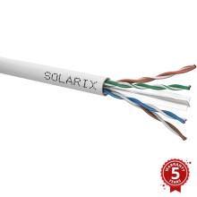 Solarix 26100001 - Câble de branchement CAT6 UTP PVC Eca 305m/boîte