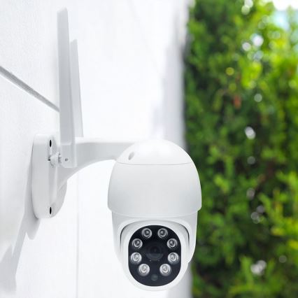 Caméra extérieure intelligente avec capteur 2K (3 MP), IP65, Wi‑Fi, compatible Tuya