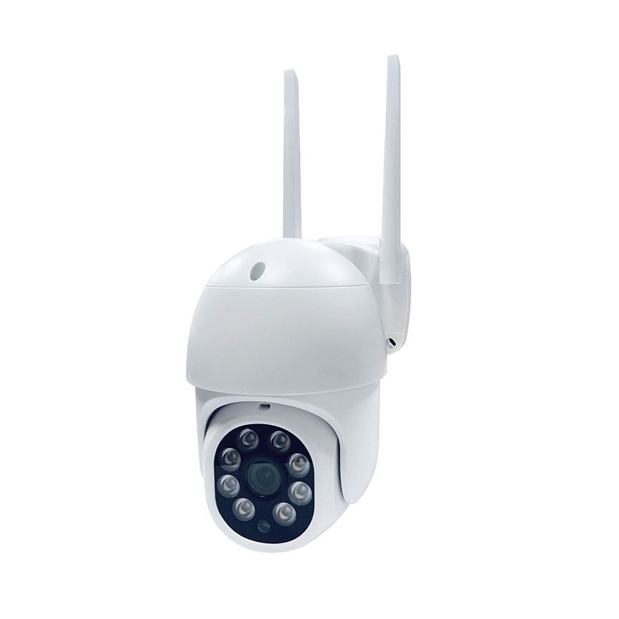 Caméra extérieure intelligente avec capteur 2K (3 MP), IP65, Wi‑Fi, compatible Tuya
