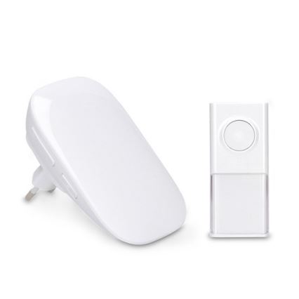 Sonnette sans fil sur prise 230V IP44