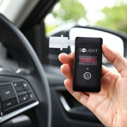 Alcotest rechargeable mini à cellule à combustible, 0,0 - 5,0‰ BAC sensibilité 0,08‰ 5V