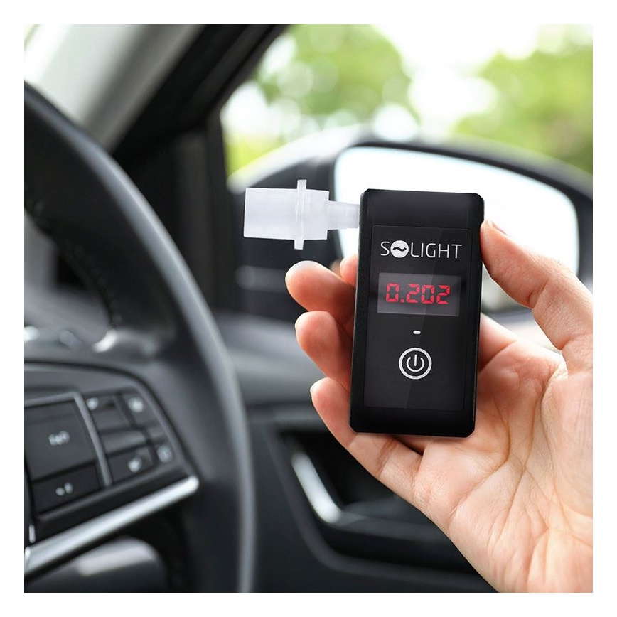 Alcotest rechargeable mini à cellule à combustible, 0,0 - 5,0‰ BAC sensibilité 0,08‰ 5V