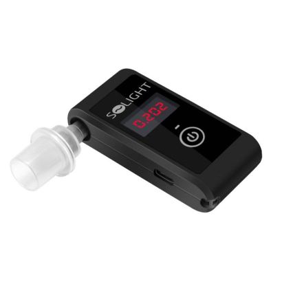 Alcotest rechargeable mini à cellule à combustible, 0,0 - 5,0‰ BAC sensibilité 0,08‰ 5V