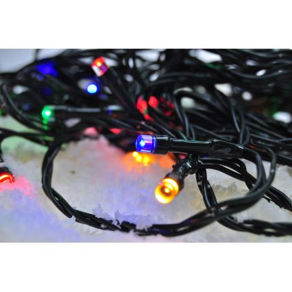 Guirlande de noël d'extérieur 300xLED/8 fonctions 35m IP44 multicolore