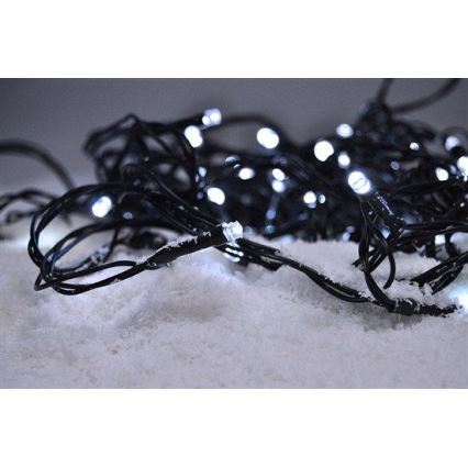 Guirlande de Noël  d'extérieur 10m 200xLED/230V blanc IP44
