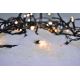 Guirlande de Noël LED extérieure 400xLED/8 fonctions 25 m IP44 blanc chaud