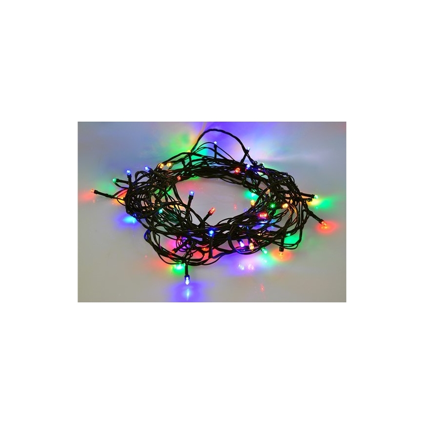Guirlande de noël 100xLED/8 fonctions 13m IP44 multicolore