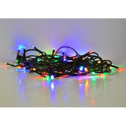 Guirlande de noël 100xLED/8 fonctions 13m IP44 multicolore