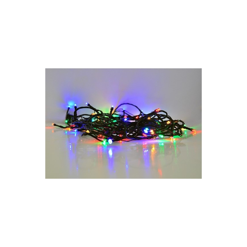 Guirlande de noël 100xLED/8 fonctions 13m IP44 multicolore