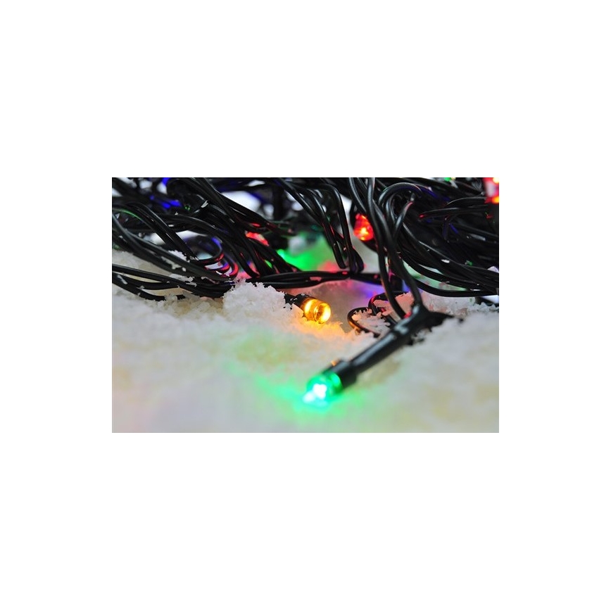 Guirlande de noël 100xLED/8 fonctions 13m IP44 multicolore
