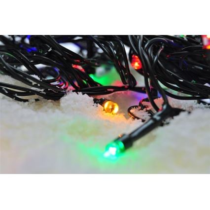 Guirlande de Noël extérieure 100xLED/8 fonctions IP44 13m multicolore