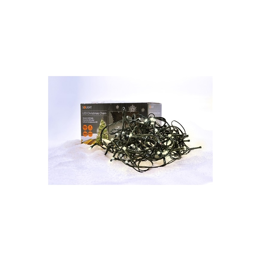 Guirlande de Noël LED d'extérieur 100xLED /230V IP44 10m blanc chaud