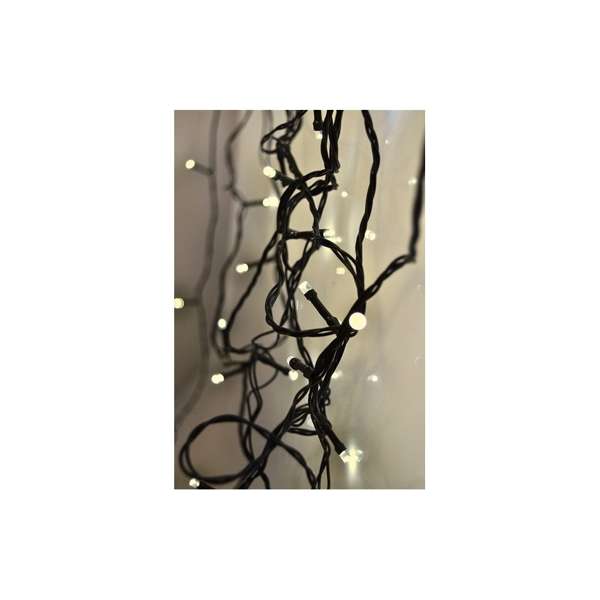 Guirlande de Noël LED d'extérieur 200xLED /230V IP44 20m blanc chaud