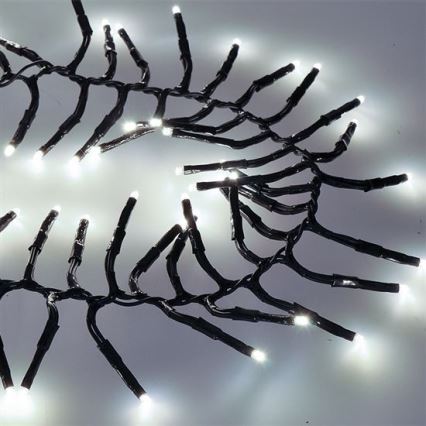 Guirlande lumineuse LED d'extérieur 576 LED / 8 modes, 8 m, IP44, blanc froid + télécommande