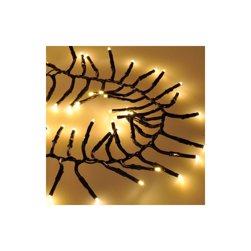 Guirlande lumineuse LED Lumineo, blanc chaud, IP44 • Guirlandes