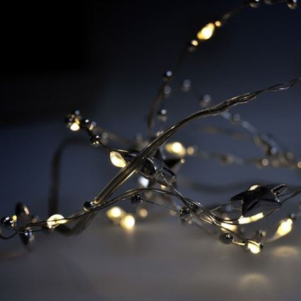Guirlande de Noël LED 1 m 20xLED/2xAA