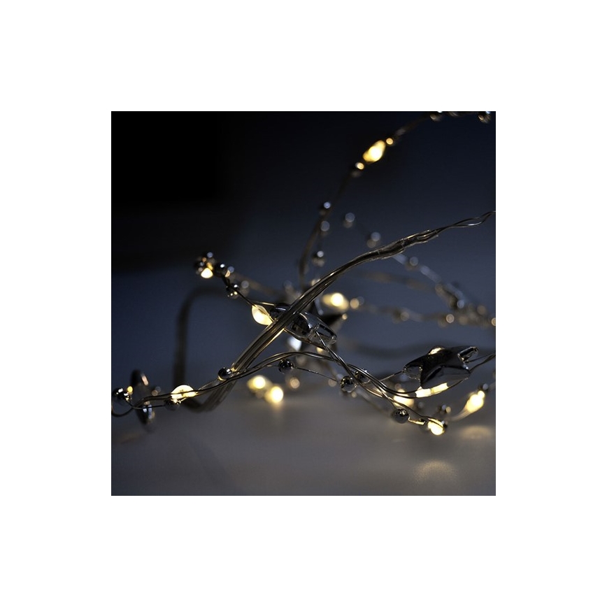 Guirlande de Noël LED 1 m 20xLED/2xAA