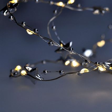 Guirlande de Noël LED 1 m 20xLED/2xAA